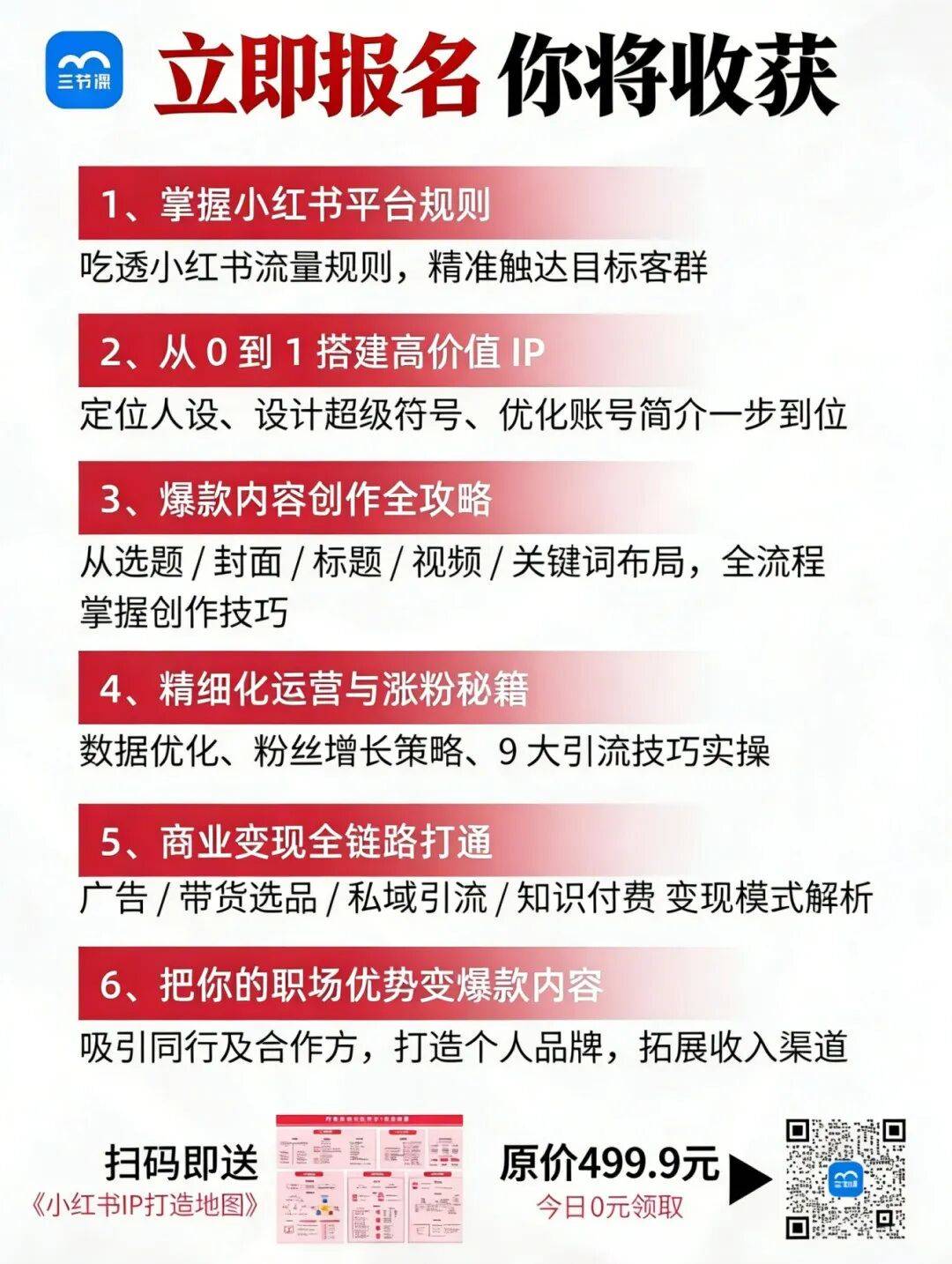 小红书个人IP打造全流程详解:定位、内容、涨粉(fěn)、變(biàn)现!
